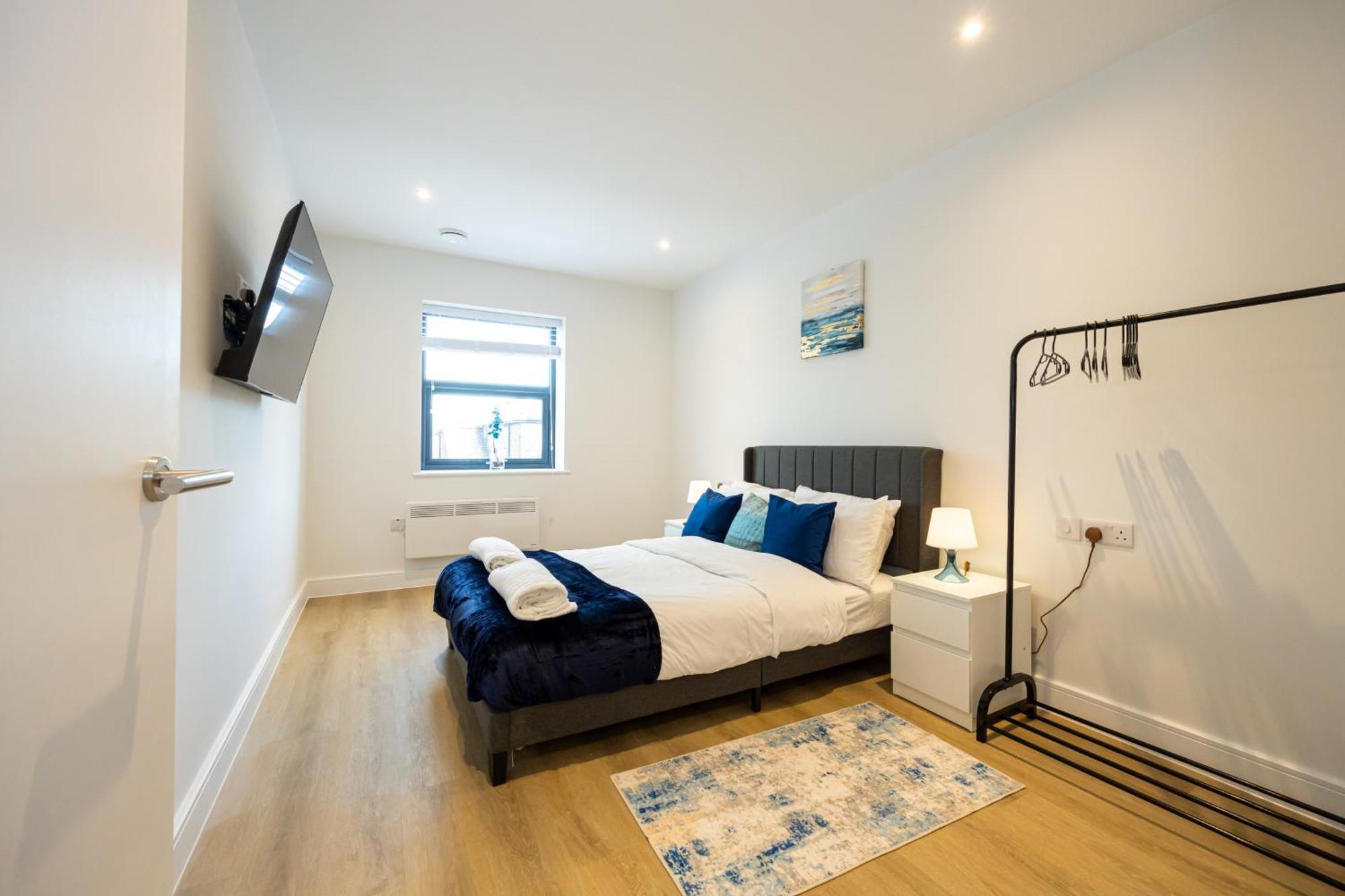 Modern 2 Bed Near Wythenshawe Hospital And Manchester Airport With Parking Buitenkant foto